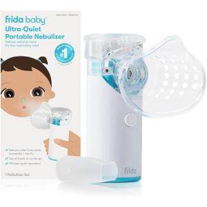 imageFrida Baby Nebulizer for Babies Portable Nebulizer for Kids Babies ampamp Infants UltraQuiet Handheld Nebulizer with Mask  Diffuser Congestion  Flu Relief