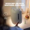 imageFrida Baby 3in1 Cool Mist Humidifier for Baby with Diffuser  Nightlight Baby Humidifier for Bedroom Nursery  Large Rooms Quiet Auto Shut Off Runs 24hrs16 Gallon Tank 60 Liter Tank