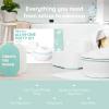 imageFrida Baby 3in1 GrowWithMe Toddler Potty Training Toilet  Transforms from Potty to Toilet Topper Potty Training Seat and Step Stool  EasytoClean Potty Training SystemAllInOne Potty Kit