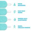 imageFrida Baby 3in1 Nose Nail  Ear Picker Baby Ear Cleaner  Baby Nose Cleaner and Nail Tool for Babies  Toddlers Safely Clean Babys Boogers Ear Wax ampamp More3in1 Picker  2 ct