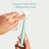 imageFrida Baby Diaper Cream Spatula 100 Silicone Butt Spatula for Baby Diaper Cream Applicator for Easy  Clean Use of Butt Paste ampamp Diaper Rash Cream BPA Free TealTeal