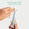 imageFrida Baby Diaper Cream Spatula 100 Silicone Butt Spatula for Baby Diaper Cream Applicator for Easy  Clean Use of Butt Paste ampamp Diaper Rash Cream BPA Free TealBlue