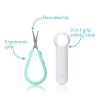 imageFrida Baby Easy Grip Nail Scissors  Grooming Essentials Safe for Infant Newborn Toddler Nails