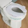 imageFrida Baby FoldandGo Potty Seat for Toilet  Foldable Travel Potty Seat for Toddler Fits Round ampamp Oval Toilets NonSlip Base Handles Includes Free Travel Bag