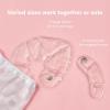 imageFrida Mom Instant Heating Pads for Breasts Reusable ClicktoHeat Relief Breastfeeding Essentials  2 Small ampamp 2 Large Heat Pads 4pc set5 Piece Set