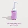 imageFrida Mom Upside Down Peri Bottle for Postpartum Care Portable Bidet Perineal Cleansing and Recovery for New Mom The Original Fridababy MomWasherPeri Bottle  Pink