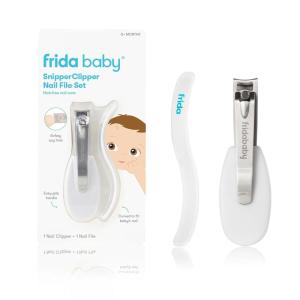 imageFrida Baby NailFrida The SnipperClipper Set Baby Nail Clippers ampamp Nail Filer Baby Essential Nail Kit for Newborns and Up