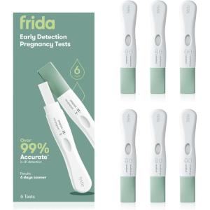 imageFrida Fertility Early Detection Pregnancy Tests  Easy at Home Pregnancy Tests Over 999 Accurate HCG Test Strips Early Results Quick  Easy to Use  12 Pregnancy Tests6 Count Pack of 1