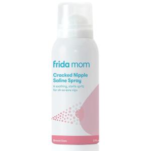 imageFrida Mom Nipple Cream and Saline Spray Set Breastfeeding Essentials for New Moms Cracked Nipple Saline Spray and NoMess Cream 2pc SetCracked Nipple Spray