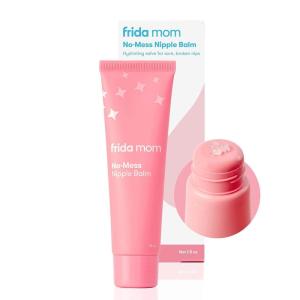 imageFrida Mom Nipple Cream and Saline Spray Set Breastfeeding Essentials for New Moms Cracked Nipple Saline Spray and NoMess Cream 2pc SetNo Mess Nipple Balm
