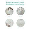 imageFrida Baby 2in1 Portable Sound Machine for Baby  Nightlight  White Noise Sound Machine for Baby with 5 Soothing Sounds ampamp 3 Nightlight Modes  Travel Sound Machine Attaches to Strollers Car Seats