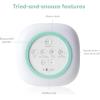 imageFrida Baby 3in1 Alarm Clock  Sound Machine  Nightlight  Wake Up Light Sunrise Alarm Clock White Noise Soother Sleep Trainer Nursery  Toddler  Kids Bedroom Bluetooth
