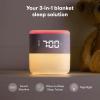 imageFrida Baby 3in1 Alarm Clock  Sound Machine  Nightlight  Wake Up Light Sunrise Alarm Clock White Noise Soother Sleep Trainer Nursery  Toddler  Kids Bedroom Bluetooth