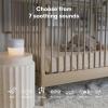 imageFrida Baby 3in1 Alarm Clock  Sound Machine  Nightlight  Wake Up Light Sunrise Alarm Clock White Noise Soother Sleep Trainer Nursery  Toddler  Kids Bedroom Bluetooth