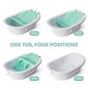 imageFrida Baby 4in1 GrowwithMe Baby Bathtub Baby Tub for Newborns to Toddler with Removable Bath Seat ampamp Backrest for Bath Support in Tub4in1 GrowwithMe Bath Tub