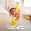 imageFrida Baby Babys First Finger Toothbrush with Storage Case 3 Months and Up 1pk1 Count Pack of 1