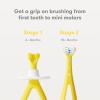 imageFrida Baby Babys First Finger Toothbrush with Storage Case 3 Months and Up 1pk2 Count Pack of 1