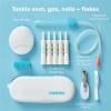imageFrida Baby Basics Kit Baby Essentials Kit Includes Nasal Aspirator Snotsucker NailFrida Nail Files Windi Gas Relief DermaFrida Bath Brush  Silicone Carry CaseBaby Basics Kit