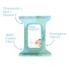 imageFrida Baby Breathefrida Baby Vapor Wipes for Nose Chest Feet Alcohol Free Made with Aloe Vitamin E ampamp Chamomille 30 Count 1pk30 Count Pack of 1