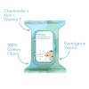 imageFrida Baby Breathefrida Baby Vapor Wipes for Nose Chest Feet Alcohol Free Made with Aloe Vitamin E ampamp Chamomille 30 Count 1pk30 Count Pack of 2