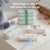 imageFrida Baby Mobile Medicine Cabinet Travel Kit Baby Essentials Gift Set Includes NoseFrida Snotsucker Rectal Thermometer MediFrida Medicine Dispenser with Portable Carrying Case