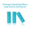 imageFrida Baby Nasal Aspirator Original 60 Nose Frida Filter Refills Replacement Filters Hygiene Filters for NoseFrida The Snotsucker BPA Free Latex Free9 Filters w Case  Accessories