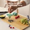 imageFrida Baby Push Pop Feeder Baby Fruit Feeder Baby Fruit Food Feeder to Safely Introduce New Foods Fresh  Frozen Food Silicone Feeder for Babies BPA Free Dishwasher Safe  1 Count Teal