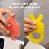 imageFrida Baby Teething Relief NotTooColdtoHold Baby Teether BPAFree Silicone Teething Toys4 in 1 Teether