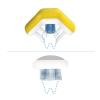 imageFrida Baby TripleAngle Toothhugger Training Toddler Toothbrush  Toddler Toothbrush 2 Years and Up Cleans All Sides at Once  YellowYellow