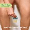 imageFrida Fertility NoMess Pee Cup Reusable Urine Cup for Pregnancy Tests Ovulation Tests ampamp Fertility Tests Family Planning Essentials Sample Containers 1 Cup ampamp Storage BagPee Cup