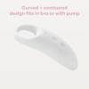 imageFrida Mom 2in1 Lactation Massager Multiple Modes of Heat  Vibration for Clogged Milk Ducts Increase Milk Flow Breast Engorgement  USB Cord Included White