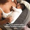 imageFrida Mom Adjustable Nursing Pillow with Nursing Pillow Back  Belly Warmers  for Mom  Baby Comfort During Nursing  Pumping