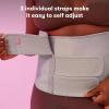 imageFrida Mom Belly Binder Postpartum Recovery for Natural Delivery ampamp CSection Recovery 9quot High Adjustable Compression WrapBelly Binder
