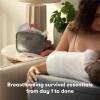 imageFrida Mom Breastfeeding Survival Kit for Nursing Moms Reusable HotCold Breast Relief Packs Hydrogel Nipple Pads Cracked Nipple Saline Spray Nipple Balm Nursing Pads 13 Piece Gift Set