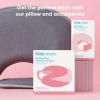 imageFrida Mom Nursing Pillow Back  Belly Warmers  Reusable ClicktoHeat Relief in an Instant for Back  Belly  1 set  2 heat packs
