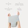 imageFrida Mom Womens Postpartum Underwear for CSection Recovery Disposable High Waist Seamless with Stretchy Support Postpartum Essentials Size Regular Waist 28quot42quot Stretched 8 Count GrayGrey