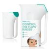 imageFrida Baby Control The Flow Bath Rinse Cup  Rinser Cup to Wash Hair  Body  Rinser Cup for Bath Time with Easy Grip Handle  Removable Rain ShowerControl the Flow Rinser