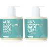 imageFrida Baby Shampoo  Body Wash  Head to Toe Tear Free Baby Shampoo and Body Wash for Sensitive Skin and Dry Skin115 Fl Oz Pack of 2