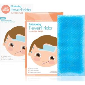 imageFrida Baby Cool Pads Fever Patch for Kids Fever Reducer Discomfort ampamp Headache Relief 5 Count5 Count Pack of 1