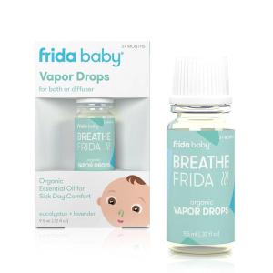 imageFrida Baby Natural Sleep Vapor Bath Drops Lavender Essential Oil Bath Drops for Bedtime Relaxing ampamp Calming Aromatherapy Oil for Better SleepBreathe