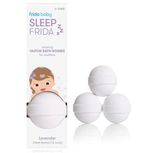 imageFrida Baby Natural Vapor Bath Bombs for Toddlers ampamp Kids Eucalyptus Essential Oil Bath Bombs for Aromatherapy 10 Count3 Count Pack of 1