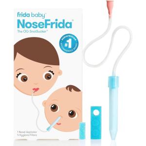imageFrida Baby NoseFrida the SnotSucker Nasal Aspirator for Baby Baby Nose SuckerBlue