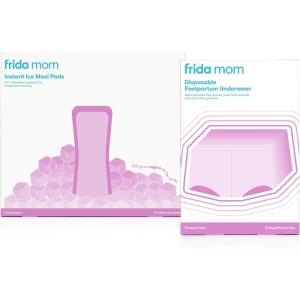 imageFrida Mom 2in1 Postpartum Absorbent Perineal Ice Maxi Pads  Disposable Underwear Regular Boyshort for Postpartum Care Perineal Recovery and Cleansing After Birth