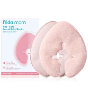 imageFrida Mom Breastfeeding Therapy Packs Cold ampamp Hot Therapy Packs Breastfeeding Essentials for Pain Relief Lactation Support and Postpartum Recovery