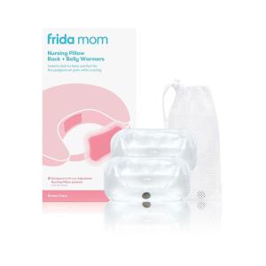 imageFrida Mom Nursing Pillow Back  Belly Warmers  Reusable ClicktoHeat Relief in an Instant for Back  Belly  1 set  2 heat packs