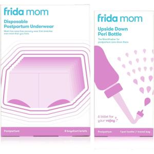 imageFrida Mom Postpartum Boyshort Underwear 8 Count  Super Soft Breathable Stretchy LatexFree