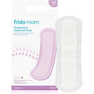 imageFrida Mom Postpartum Pads Leak Proof Feminine Care Maxi Pads 6 Layers of Protection for Maximum Absorbency 18ct2in1 Postpartum Pads