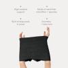 imageFrida Mom Postpartum Underwear Disposable Boyshort Panties Seamless Stretch Support New Mom EssentialsBlack
