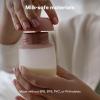 imageFrida Mom Breast Pump Flange Insert 24mm Silicone Pump Insert SoftFeel Flanges Compatible with Frida Mom 2in1 Manual  Silicone Suction Breast Pump BPA Free24MM Flange
