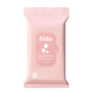 imageFrida Mom Breast Pump Wipes MultiSurface Cleaner Removes Breastmilk Residue Made with FoodGrade Ingredients Baby and Milk Safe Travel Essential for Breastfeeding Moms 40 Count